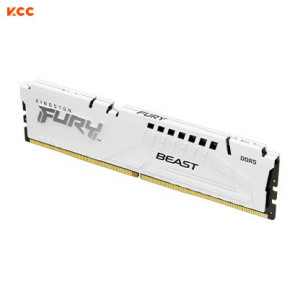 Ram Kingston FURY Beast (KF564C32BWE-32) 32GB (1x32GB) C32 6400MHz DDR5 White