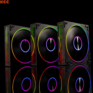 Fan Jungle Leopard Transwarp 120 ARGB - Black