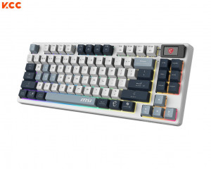 Bàn phím gaming MSI FORGE GK600 TKL WIRELESS SKY