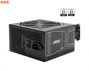 Nguồn máy tính MSI MAG A850GN 850W PCIE5 80 Plus Gold