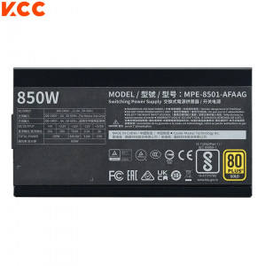 Nguồn máy tính Cooler Master MWE Gold 850 V2 ATX 3.1 850W 80 Plus Gold
