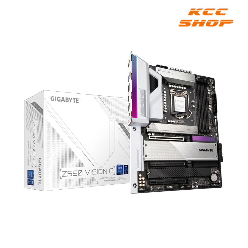 Mainboard Gigabyte Z590 VISION G (Intel Z590, Socket 1200, ATX, 4 khe Ram DDR4)