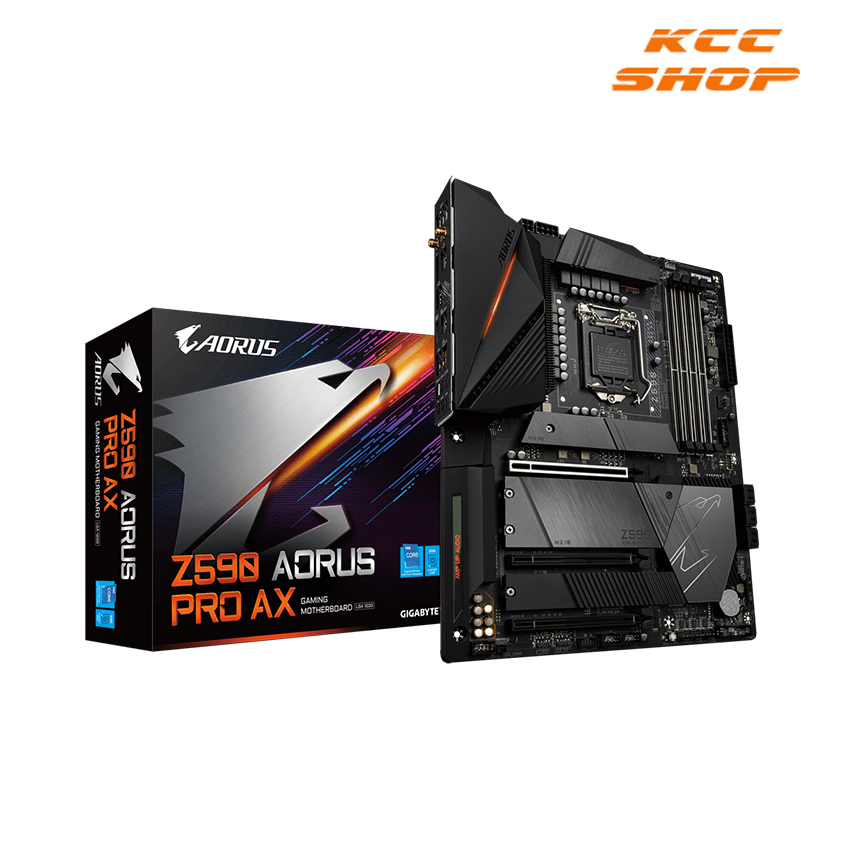 Mainboard Gigabyte Z590 AORUS PRO AX (Intel Z590, Socket 1200, ATX, 4 khe Ram DDR4)