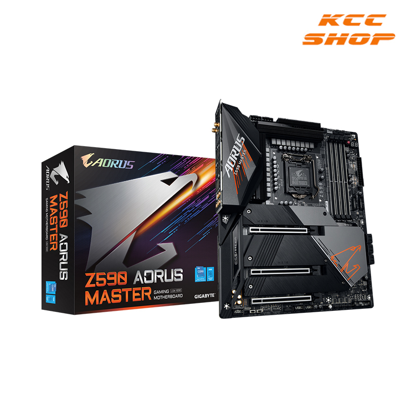 Mainboard Gigabyte Z590 AORUS MASTER (Intel Z590, Socket 1200, ATX, 4 khe Ram DDR4)
