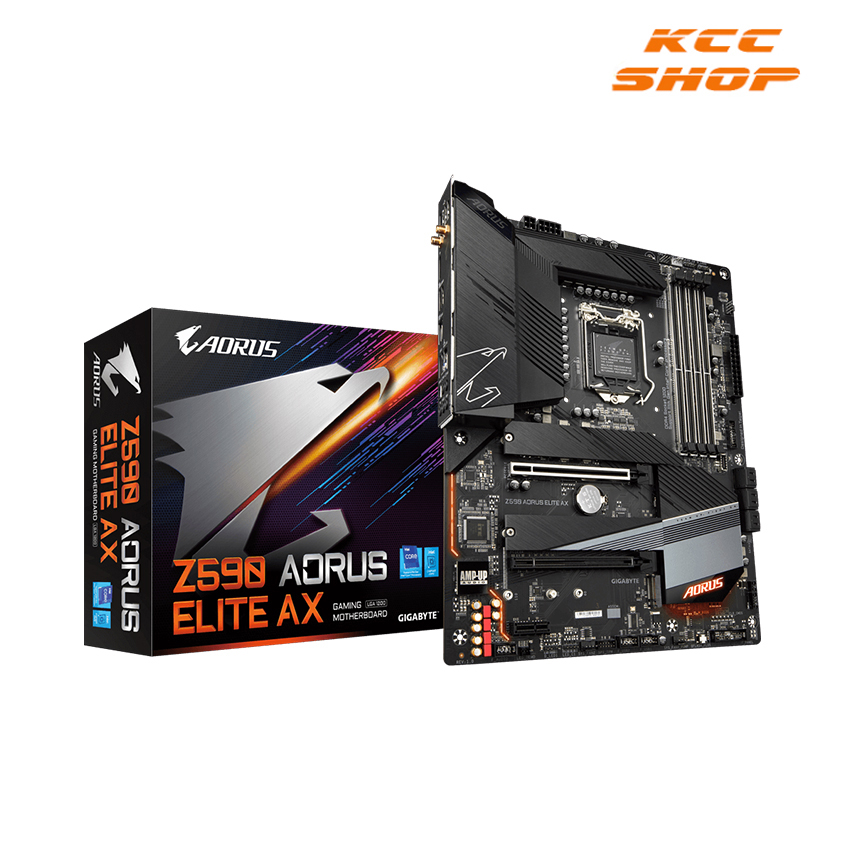 Mainboard Gigabyte Z590 AORUS ELITE AX (Intel Z590, Socket 1200, ATX, 4 khe Ram DDR4)