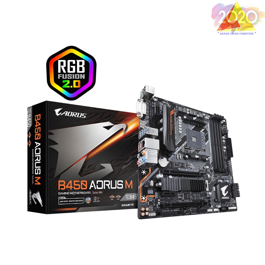 Mainboard GIGABYTE B450 AORUS – M
