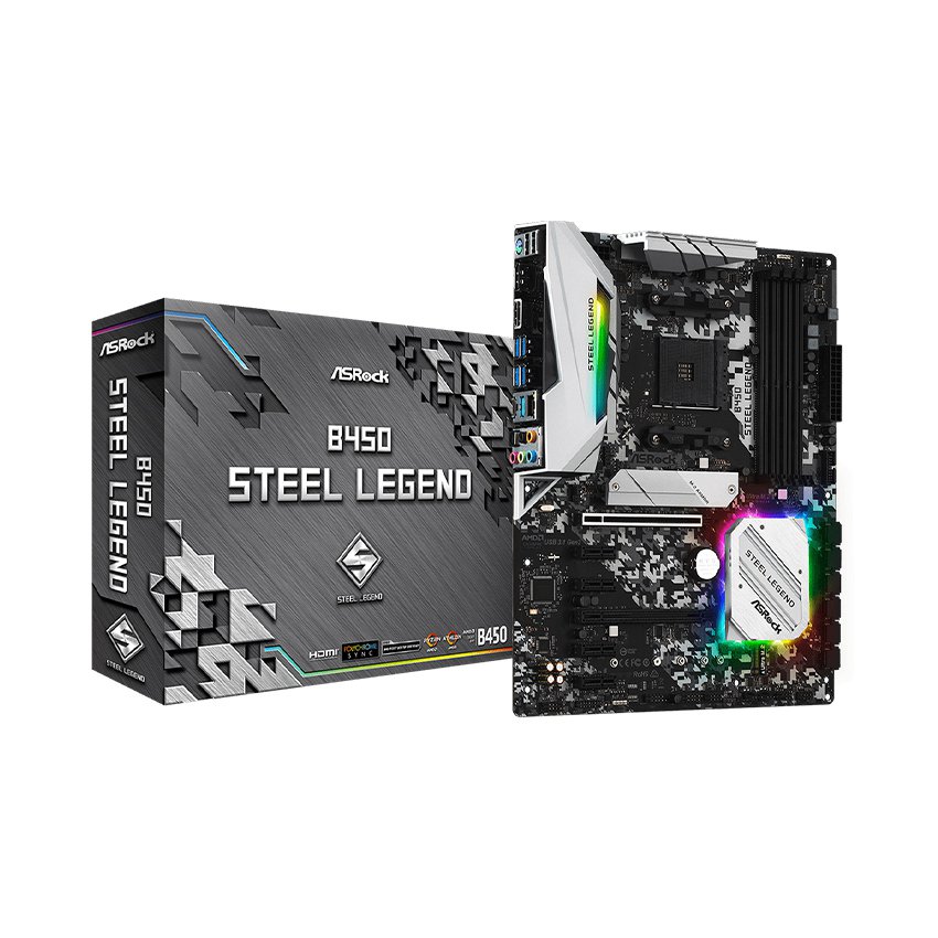 Main Asrock B450 Steel Legend