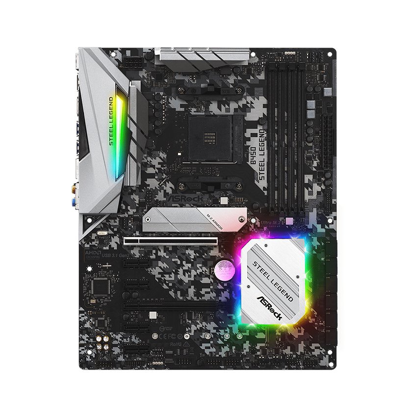 Main Asrock B450 Steel Legend