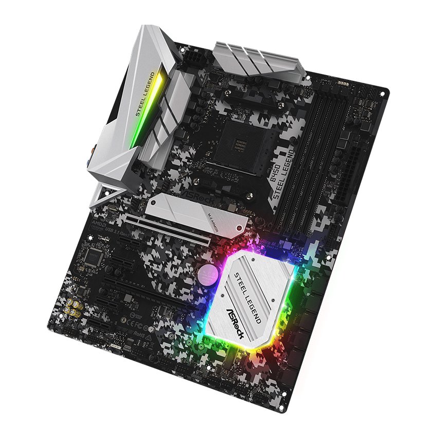 Main Asrock B450 Steel Legend
