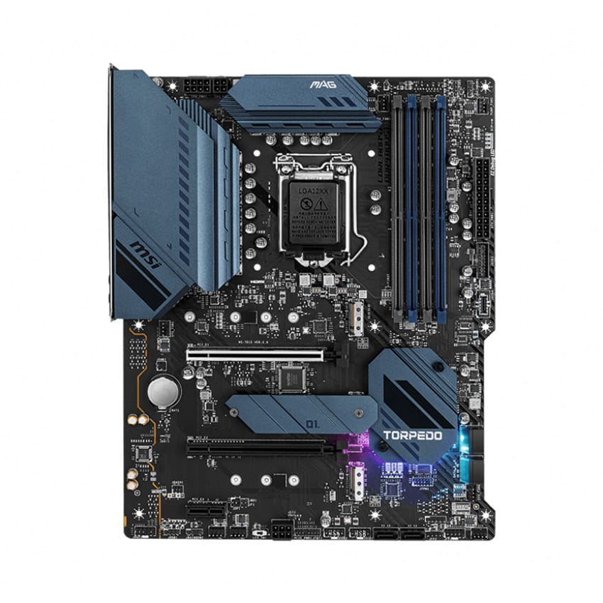 Mainboard MSI MAG B560 TORPEDO (Intel B560, Socket 1200, m-ATX, 4 khe Ram DDR4)