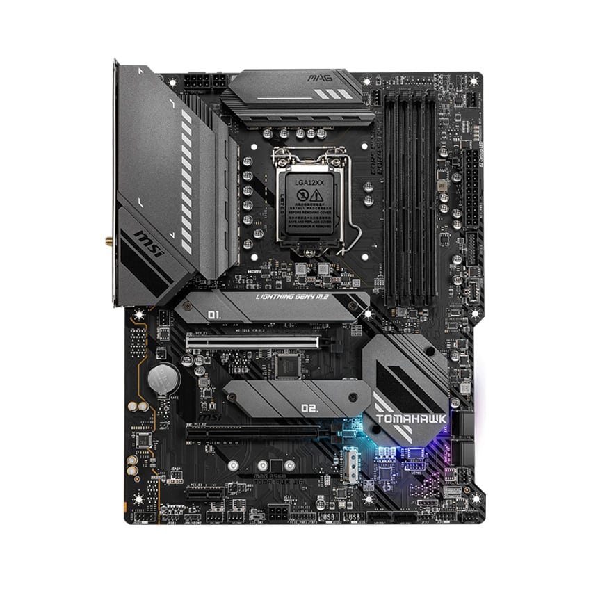 Mainboard MSI MAG B560 TOMAHAWK WIFI (Intel B560, Socket 1200, m-ATX, 4 khe Ram DDR4)