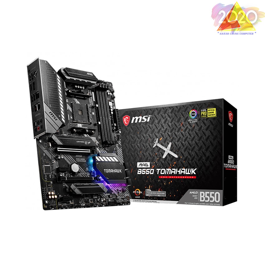 Mainboard MSI MAG B550 TOMAHAWK (AMD B550, Socket AM4, ATX, 4 khe RAM DDR4)
