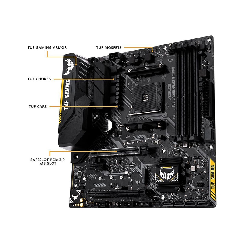 Mainboard Asus TUF B450M PLUS GAMING