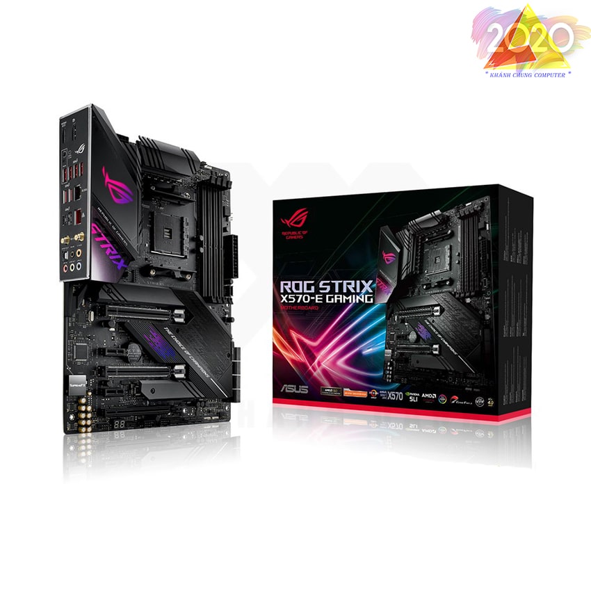 Mainboard ASUS ROG STRIX X570-E GAMING (AMD X570, Socket AM4, ATX, 4 khe RAM DDR4)