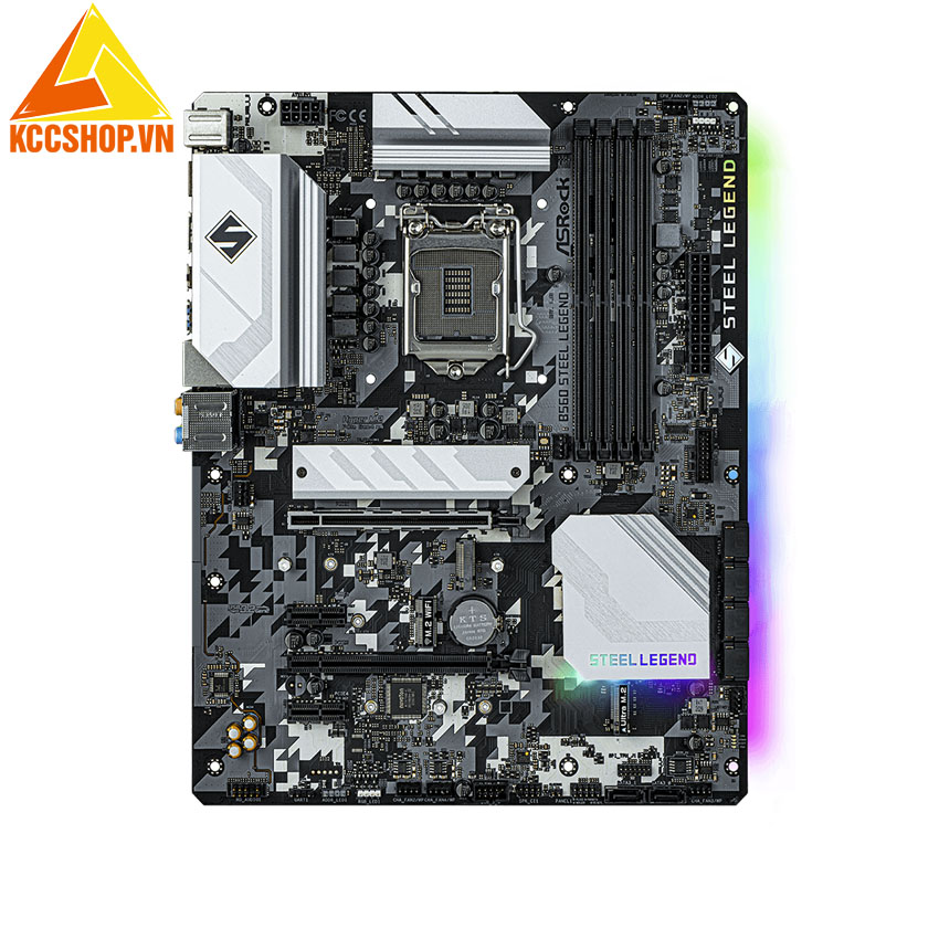 Mainboard ASROCK B560 STEEL LEGEND (Intel B560, Socket 1200, m-ATX, 4 khe Ram DDR4)