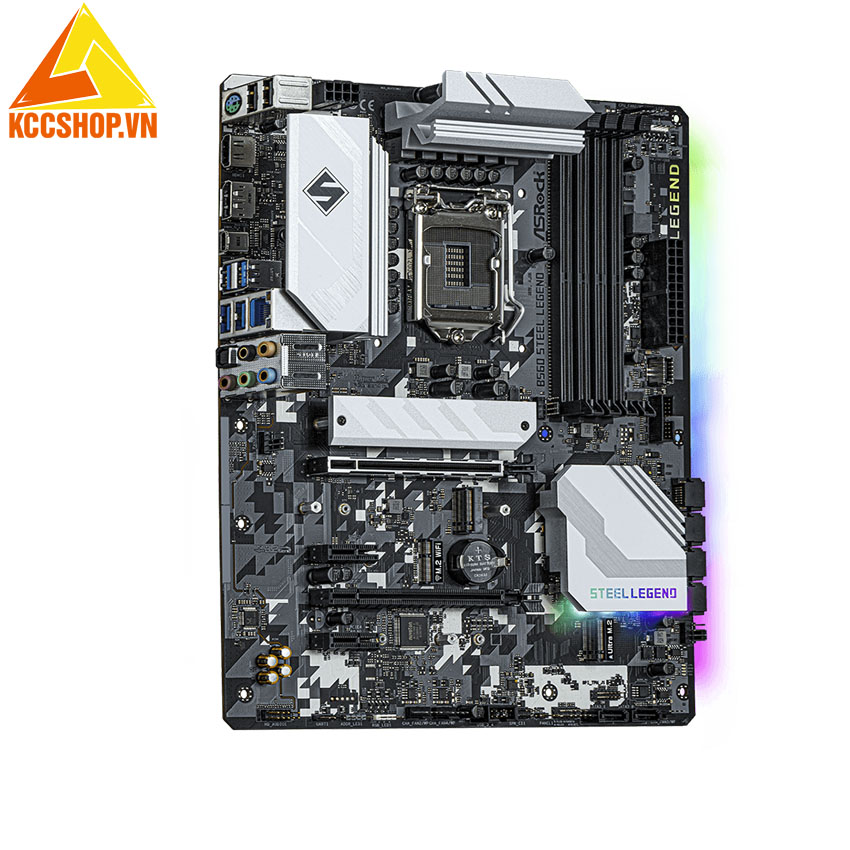 Mainboard ASROCK B560 STEEL LEGEND (Intel B560, Socket 1200, m-ATX, 4 khe Ram DDR4)