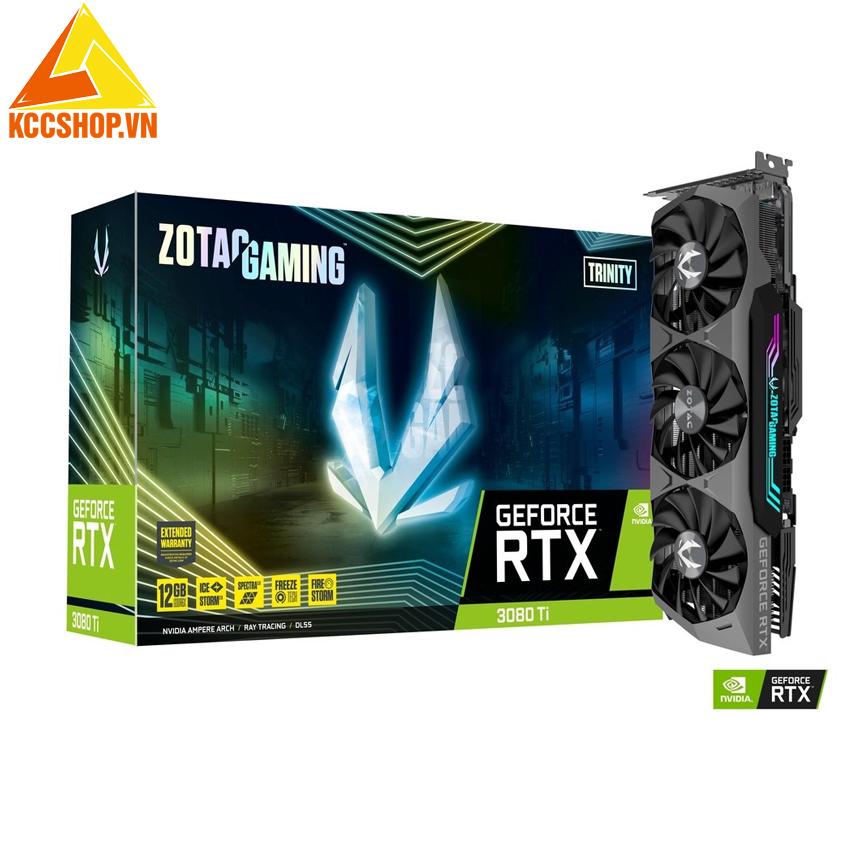 VGA ZOTAC GAMING GeForce RTX 3080 Ti Trinity ( 12GB GDD6X, 256-bit, HDMI +DP, 2x8-pin)