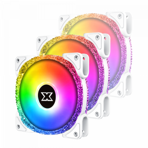 Fan Case XIGMATEK GALAXY III ROYAL ARTIC - BR120 ARGB (EN46881)