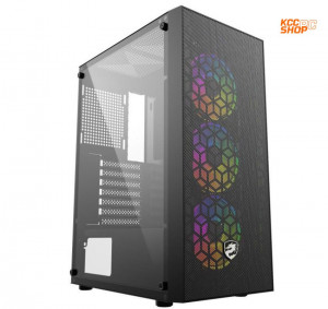 Vỏ Case Vitra PHANTOM A8 Black 3Fan RGB (Mid Tower/Màu Đen/Kèm sẵn 3 Fan RGB)