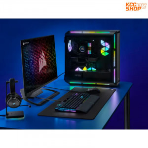 Bộ đèn chiếu sáng Corsair iCUE LC100 Smart Case Lighting Triangles, Starter Kit (CL-9011114-WW)