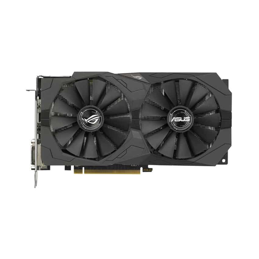 Card màn hình Asus ROG STRIX RX 570-8GB GAMING (8GB DDR5, 256-bit, DVI-D+HDMI+DP, 1×8-pin)