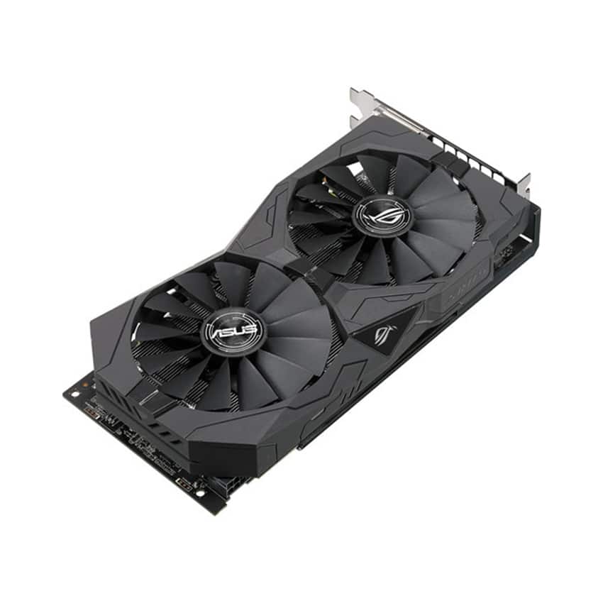 Card màn hình Asus ROG STRIX RX 570-8GB GAMING (8GB DDR5, 256-bit, DVI-D+HDMI+DP, 1×8-pin)