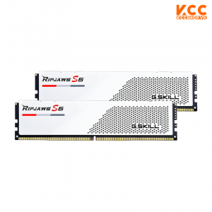 Ram G.Skill Ripjaws S5 Silver 32GB (2x16GB) DDR5 5600MHz (F5-5600J4040C16GX2-RS5W)