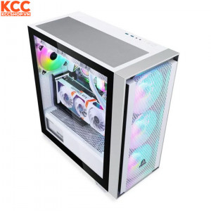 Vỏ Case Segotep GANK 360 E-ATX White (Mid Tower/ Màu Trắng)