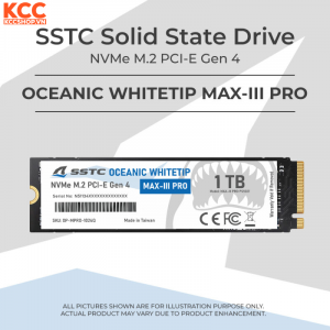 Ổ cứng SSD SSTC Oceanic Whitetip NVMe M.2 MAX-III PRO 1TB (Gen 4) Đọc 5200MB/s Ghi 4700MB/s
