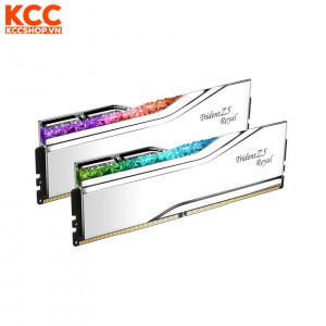 Ram G.Skill Trident Z5 Royal 32GB (2x16GB) 6400MHz DDR5 Silver (F5-6400J3239G16GX2-TR5S)