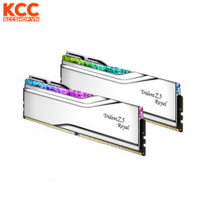 Ram G.Skill Trident Z5 Royal 32GB (2x16GB) 6400MHz DDR5 Silver (F5-6400J3239G16GX2-TR5S)