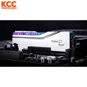 Ram G.Skill Trident Z5 Royal 32GB (2x16GB) 6400MHz DDR5 Silver (F5-6400J3239G16GX2-TR5S)