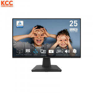 Màn Hình LCD MSI PRO MP252 (24.5 inch, 1920 x 1080, 100Hz, IPS, sRGB 100,15% 300cd (nits), 1ms)