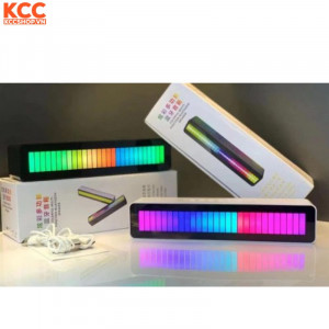 Loa Bluetooth kiêm Đèn LED Trang Trí LED RGB Nhảy Theo Nhạc (Đen/ Trắng)