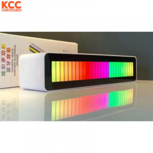 Loa Bluetooth kiêm Đèn LED Trang Trí LED RGB Nhảy Theo Nhạc (Đen/ Trắng)