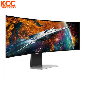Màn hình gaming Samsung Odyssey OLED G9 LS49CG954SEXXV (49 Inch/WQHD/OLED/240Hz/0.03ms)