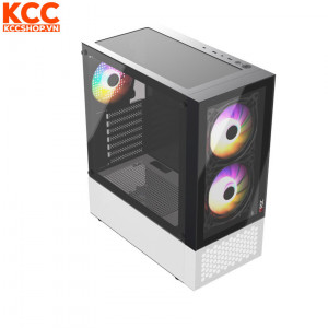 Vỏ case Magic GM-04 Black and White Air 3F (ATX)
