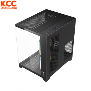 Vỏ case Magic Aqua-M Ultra Black (MATX)