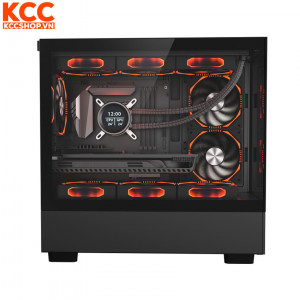 Vỏ case Magic Mix Tower Pro Black (Full M-ATX)