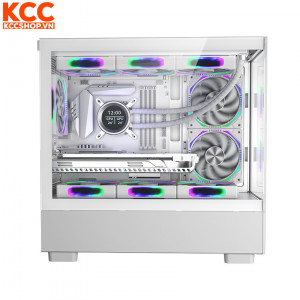 Vỏ case Magic Mix Tower Pro White (Full M-ATX)