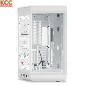 Vỏ case HYTE Y70 Touch Infinity Snow White (CS-HYTE-Y70TI-WW)