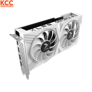 VGA PNY GeForce RTX 4060 8GB XLR8 Gaming VERTO OC Dual Fan White