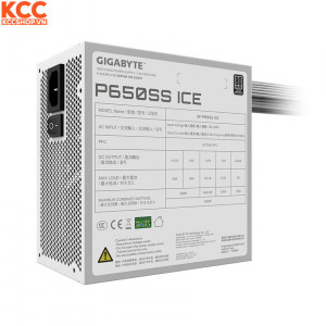 Nguồn máy tính Gigabyte P650SS 650W 80 Plus ICE
