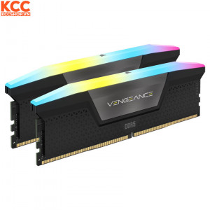 Ram Corsair Vengeance RGB 64GB (2x32GB) CL40 5200MHz DDR5 (CMH64GX5M2B5200C40)