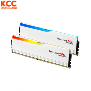 Ram G.Skill Ripjaws M5 Neo RGB 32GB (2x16GB) CL36 6000MHz DDR5 White (F5-6000J3648D16GX2-RM5NRW)