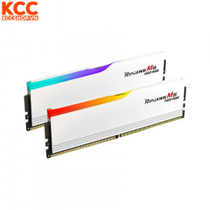 Ram G.Skill Ripjaws M5 Neo RGB 32GB (2x16GB) CL36 6000MHz DDR5 White (F5-6000J3648D16GX2-RM5NRW)