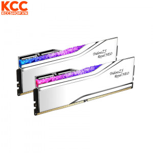 Ram G.Skill Trident Z5 Royal Neo 32GB (2x16GB) CL28 6400MHz DDR5 Silver (F5-6000J2836G16GX2-TR5NS)