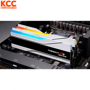 Ram G.Skill Trident Z5 Neo RGB 32GB (2x16GB) CL34 7200MHz DDR5 White (F5-7200J3445G16GX2-TZ5NRW)