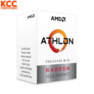 CPU AMD Athlon 3000G (3.5GHz / 5MB / 2 Cores, 4 Threads / 35W / Socket AM4)
