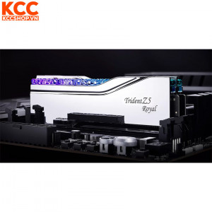 Ram G.Skill Trident Z5 Royal 48GB (2x24GB) CL36 7200MHz DDR5 Silver (F5-7200J3646F24GX2-TR5S)